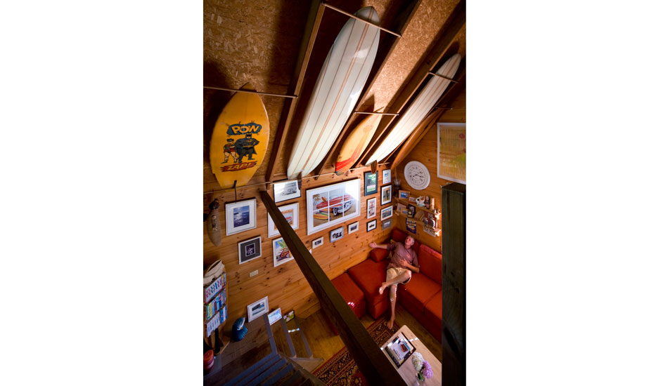 John Haymes Avalon, 2012 - Haymes has lived between Avalon, Australia and Bali for several decades and is a collector of sorts. I wrote a profile on John in Australian Long Boarding in 2002. Photo: <a href=\" www.bruceusher.com.au\">Bruce Usher</a>