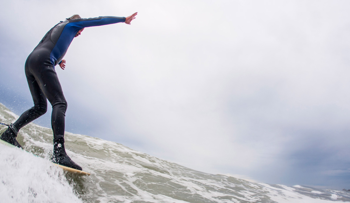 Scott Shelton riding the nose. Photo: <a href=\"https://www.bryannicholson.com/\">Bryan Nicholson</a>