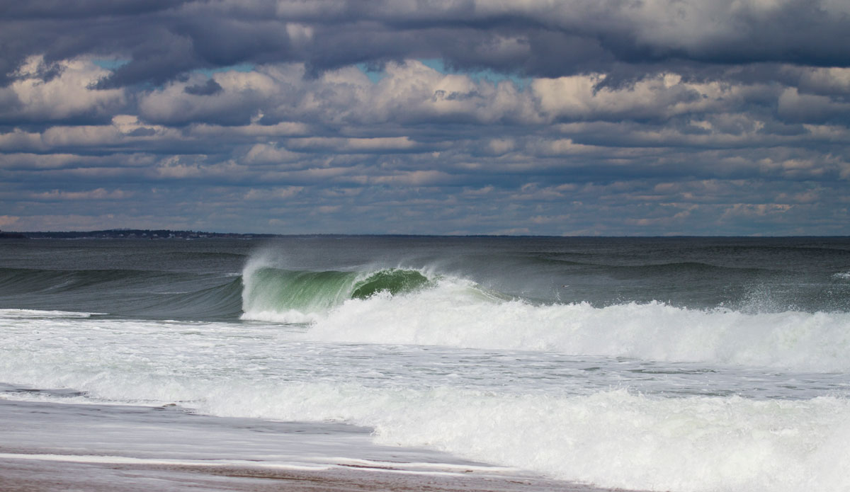 We also get some nice beachbreaks in New England. Photo: <a href=\"https://www.bryannicholson.com/\">Bryan Nicholson</a>