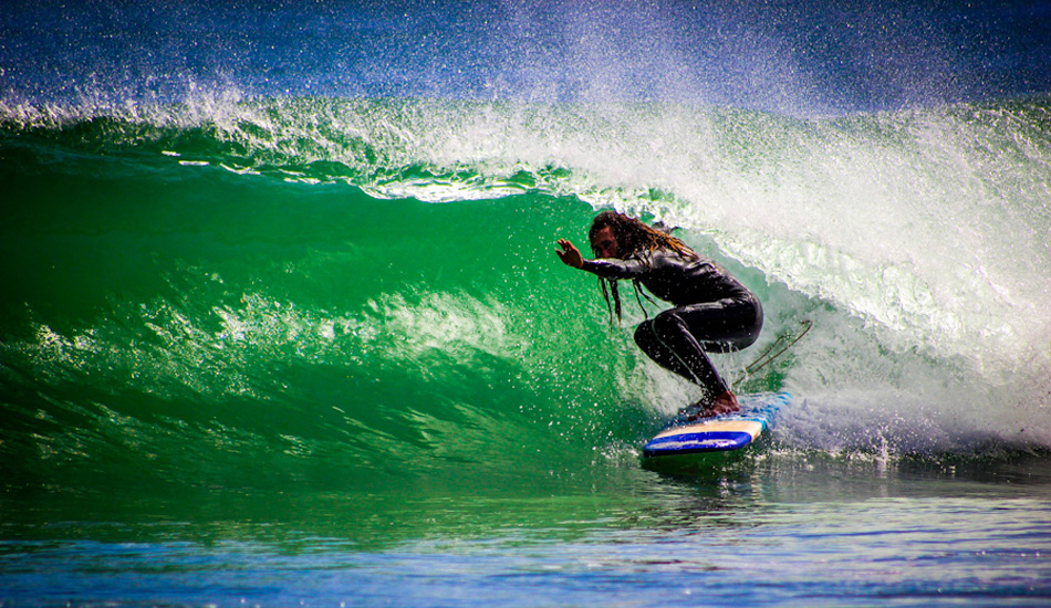 Training on my SeaGlass boards in heaving chilly Cape beach breaks during the weeks leading up to Jeffreys Bay mission. Photo: <a href=\"https://www.mikmotala.com\">Mik Motala Photography</a>