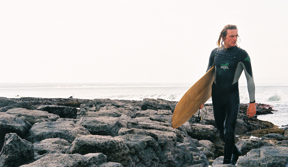 Steven Sawyer, J Bay Open Alaia Session, Jeffreys Bay 2013. His dad helped Derek shape most of the earlier free friction surfboards.  Photo: <a href=\"https://expressionsaufrichtig.tumblr.com\">Jared Aufrichtig</a>