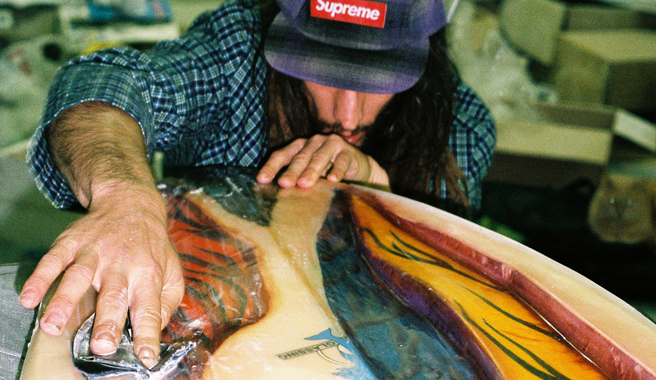 Find a broken board or one that hasn’t seen the water in a while and go to work... This was my first “Cut N’ Chop” recycled surfboard. I’ve made more than a few since then, and each with totally different approach. Photo: <a href=\"https://expressionsaufrichtig.tumblr.com\">Jared Aufrichtig</a>