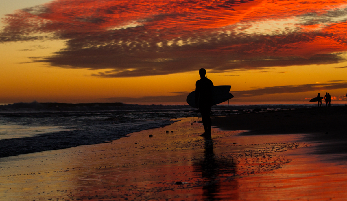 Johnny Elsaesser taking in a beautiful sunset in Santa Barbara. Photo: <a href=\"https://www.kincaidcliffordphotography.com/\"> Brian Clifford</a>