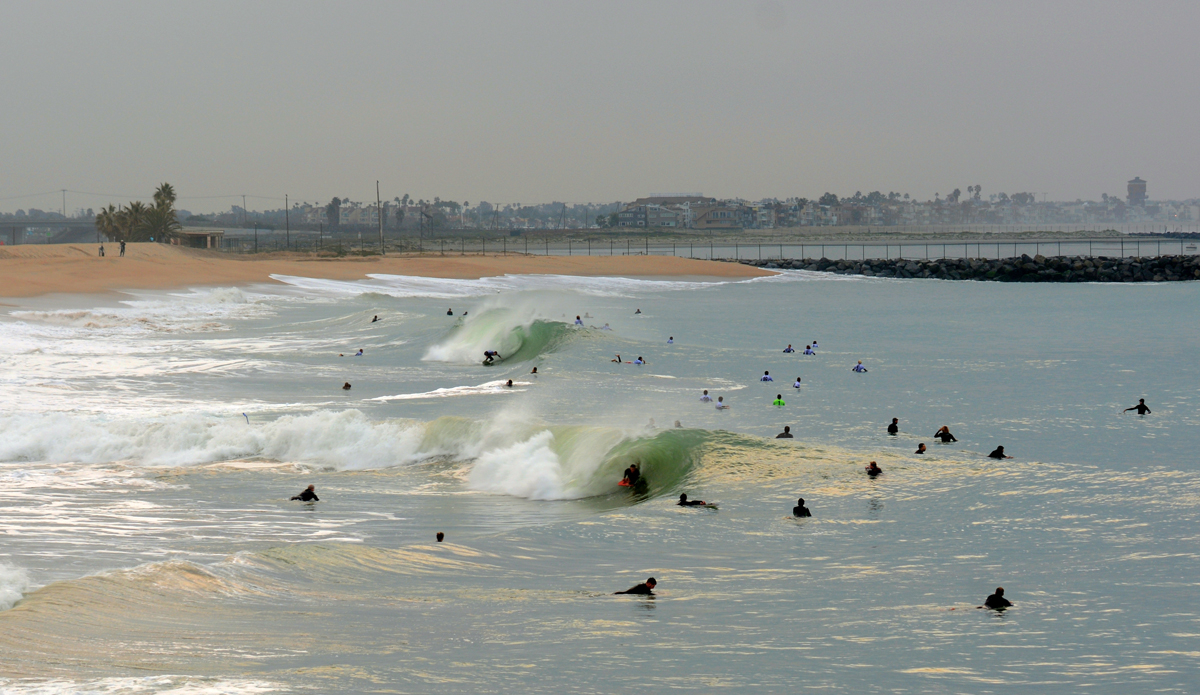 Morning light hit just right for about 30 minutes in the Morgan Wave of the Day Contest. Photo: Wes Harding