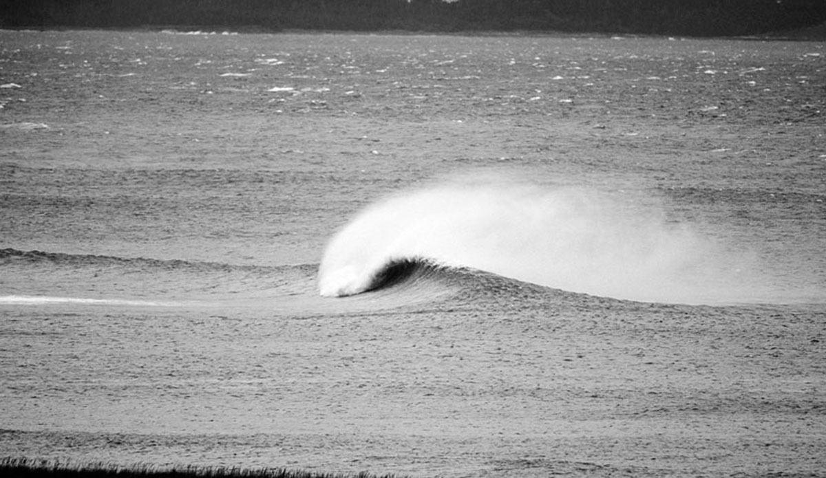 A large hurricane wave off the coast of Nova Scotia, Canada. Photo: <a href=\"https://seandavey.com//\" target=_blank>Sean Davey</a>