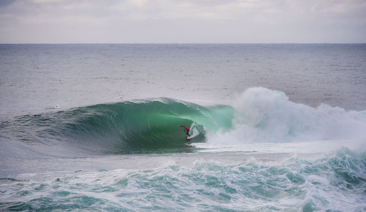 Ryan Hipwood on a sucking one. Photo: <a href=\"https://www.redbullcapefear.com/\"> Red Bull</a>