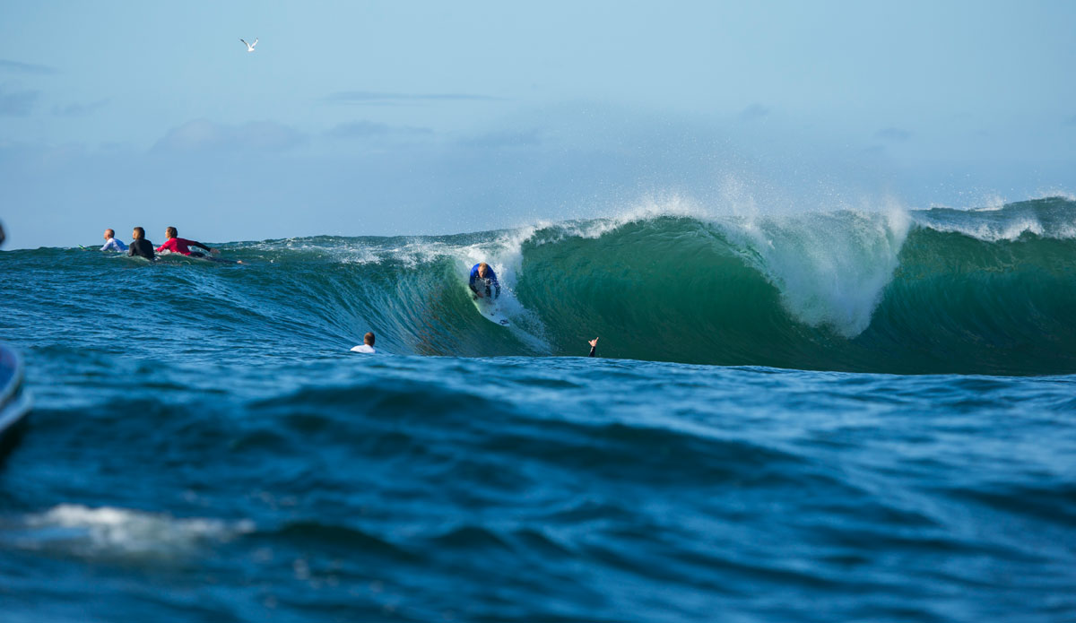 Mark Mathews, perfect positioning...if you\'re Mark Matthews. Photo: <a href=\"https://www.redbullcapefear.com/\"> Red Bull</a>