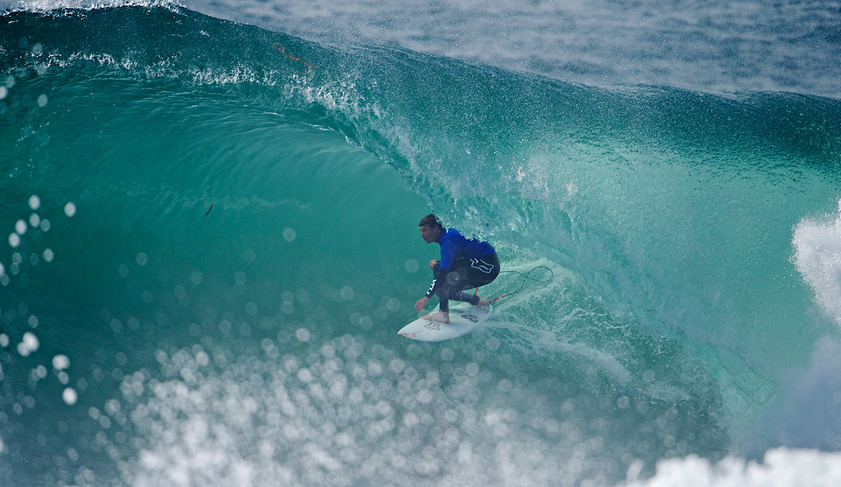 Ian Walsh setting a line. Photo: <a href=\"https://www.redbullcapefear.com/\"> Red Bull</a>