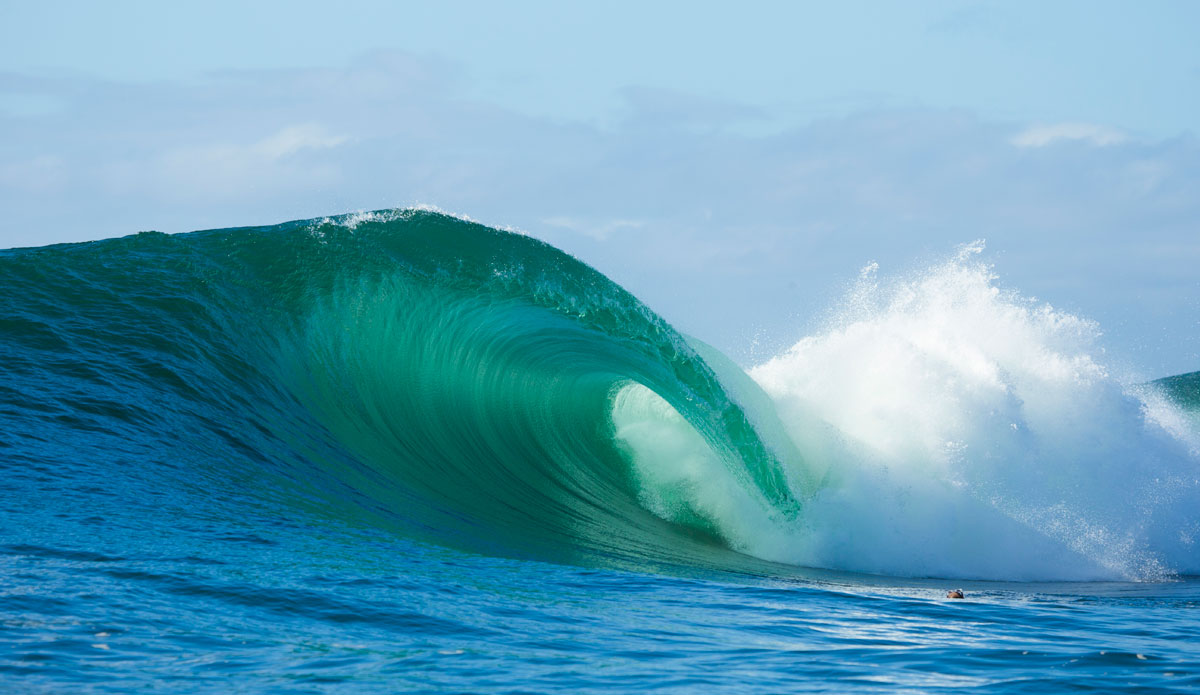 An empty one rolls through. Photo: <a href=\"https://www.redbullcapefear.com/\"> Red Bull</a>