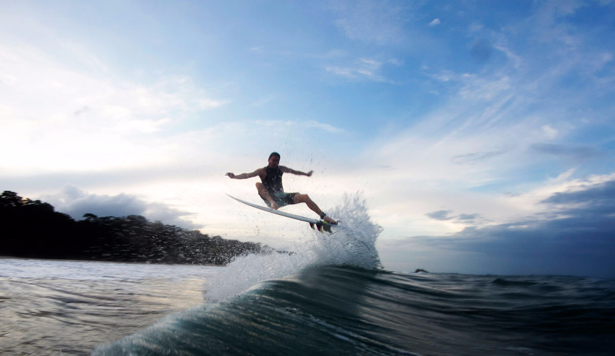After spending 40 hours snowed in at the Airport, Jeff Myers found this warm air section just minutes after      finally getting in the water on this North Caribbean island. Photo: <a href=\"https://www.duckvillageoutfitters.com/\"> Bob Hovey/Duck Village Outfitters</a>
