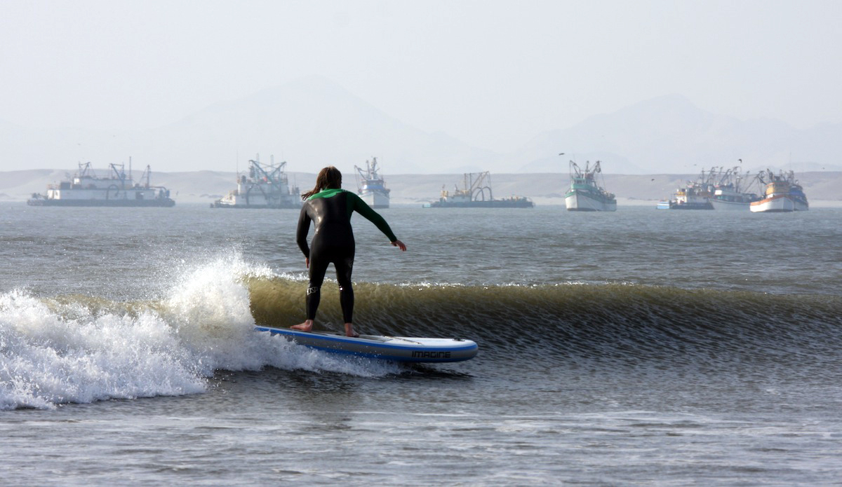The inflatables were perfect on the small days for \"quick\" 30 second rides. There is no question that riding here recalibrates your surfing clock.