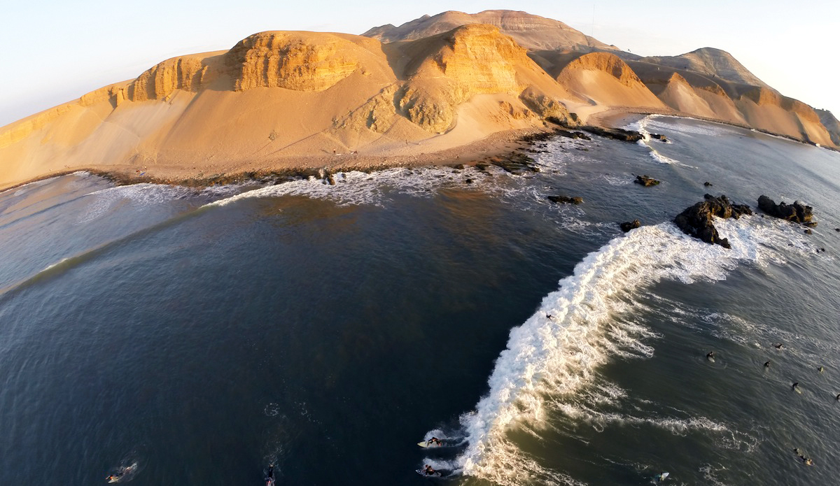 If Mars had surf, the lineup would probably look like this.