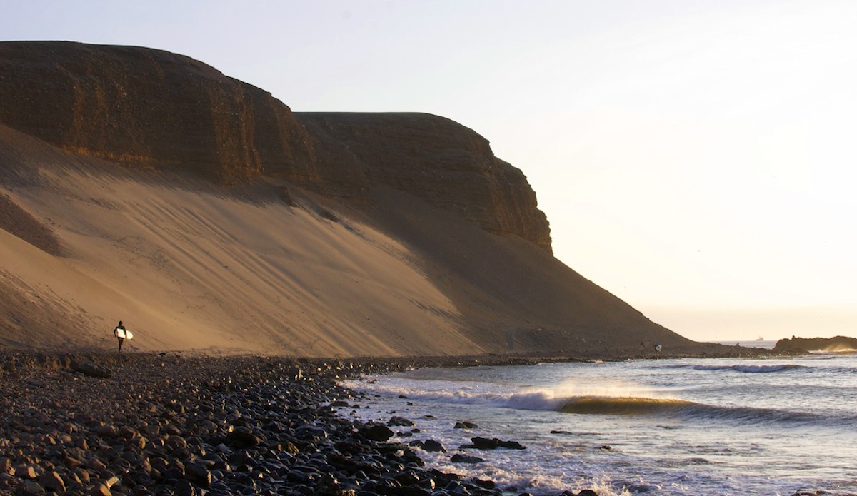 Long waves require long walks. Luckily the view ain\'t too bad!