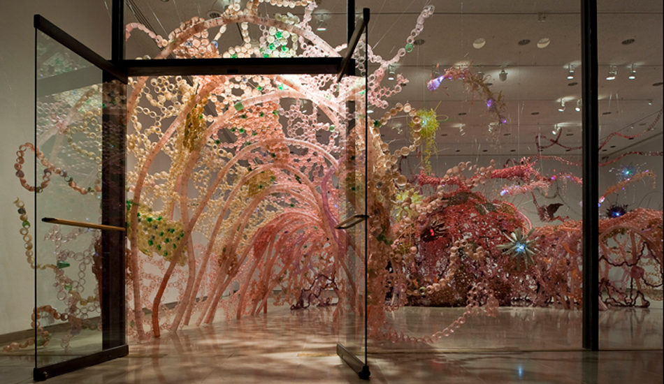 At the entrance to The Great Indoors. <a href=\"www.aurorarobson.com\" target=\"_blank\">Aurora Robson</a>.