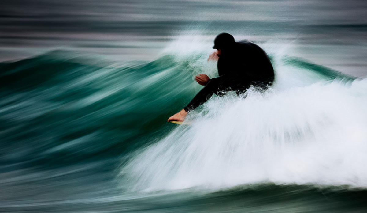 I have recently been on a kick of only shooting surf for that half hour to 45-minute window after sunset. I can’t get enough of the colors that reveal themselves during that time. Photo: <a href=\"https://www.chrisdelorenzophoto.com/\"> Chris DeLorenzo</a>