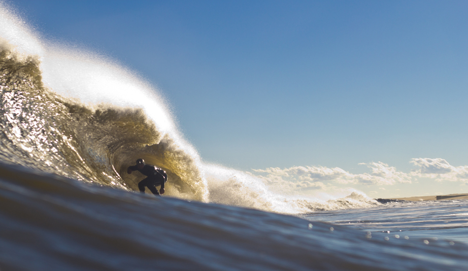 The end of January delivered a chilly but amazing swell to the Outer Banks. We welcomed it with open arms. Tyler Brownlow.  Photo: <a href=\"https://www.chrisfrickphotography.com/\" target=_blank>Chris Frick</a>
