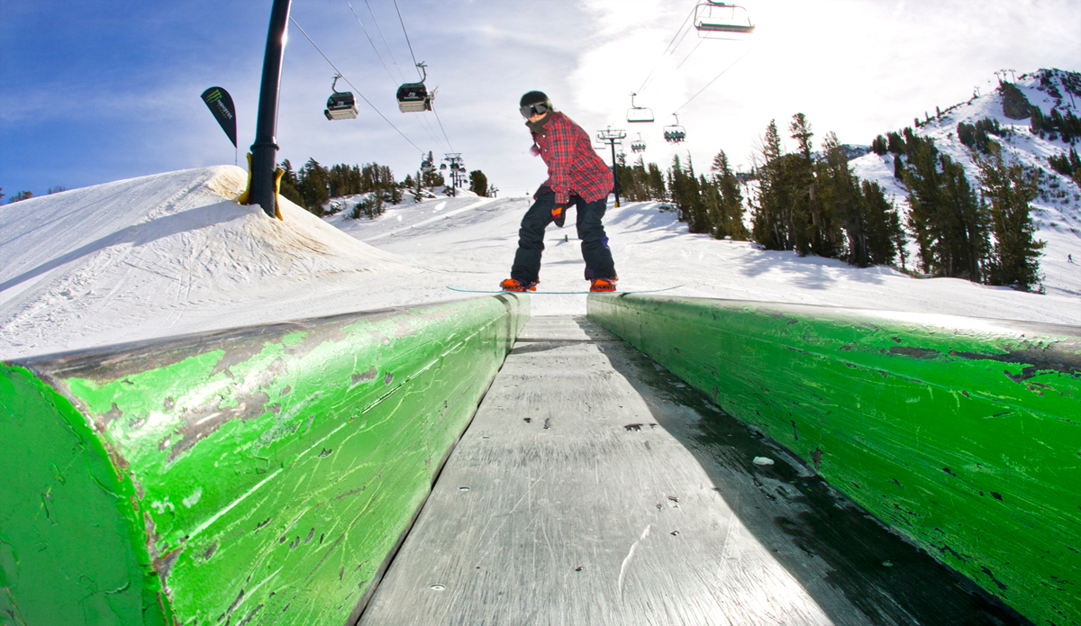 Now you’ve bought the resort’s social media director enough drinks at the bar that they have agreed to run one of your photos on their Instagram. You’ve lined up a pro to shoot with and this is your chance to become internet famous! Be the director of your shoot. Know what stance your rider is, know the tricks, and tell them what trick you think is going to look best as a photo. No one wants to see a butt shot unless you’re shooting Alana Blanchard. Pictured: Jenise Spiteri; Photo: <a href=\"https://instagram.com/grim_stagram\">Chris Moran</a>