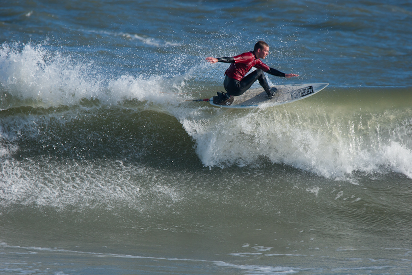 Conor Willem floats a long section in the later rounds of the day. The former champ couldn\'t put together another run this year, though. Photo: Kyle Gronostajski