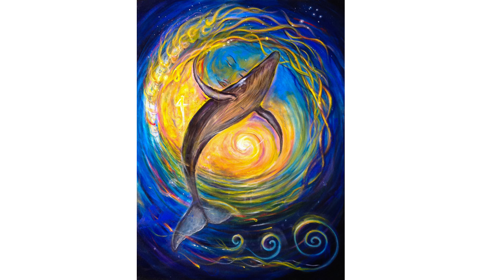 \"The Warmth.\" 36\" x 48\". 2014.