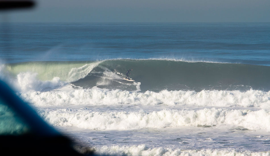 Keith Malloy face to face with Ocean Beach.  Photo:<a href=\"https://www.colinnearman.com\">Colin Nearman</a>