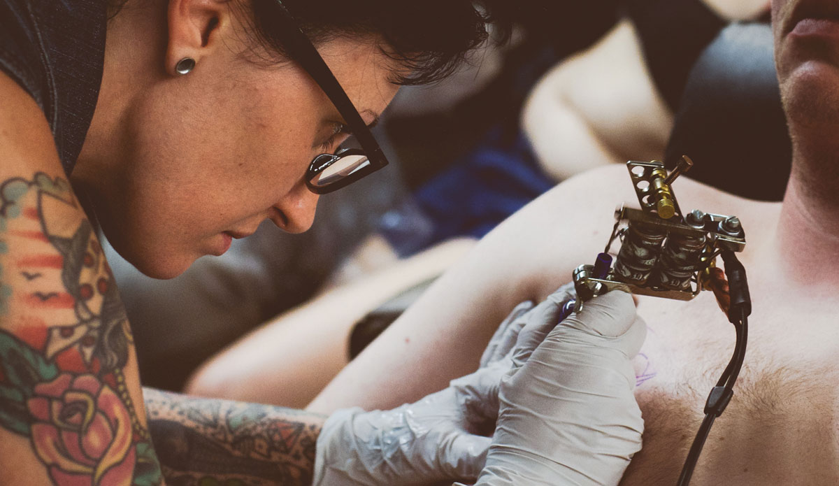 Under the gun. Photo: <a href=\"https://www.colinnearman.com\">Colin Nearman</a>