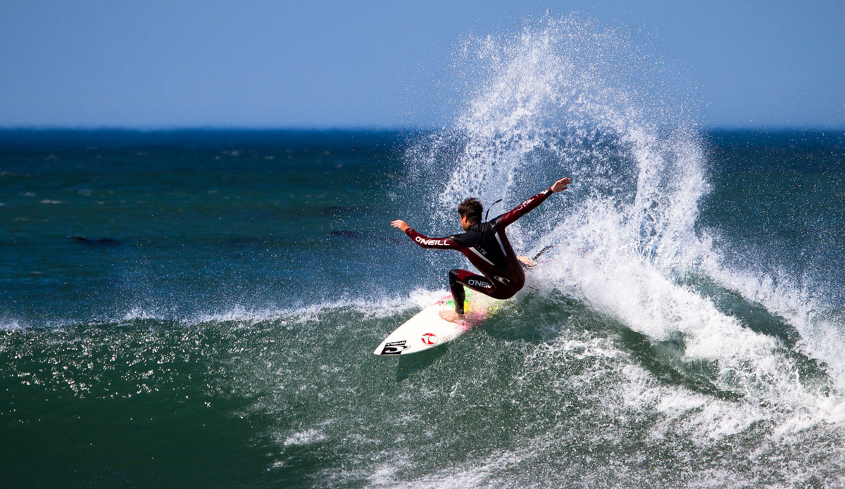 Power Packed. Shaun Burns, Cayucos California. Photo:<a href=\"https://www.colinnearman.com\">Colin Nearman</a>