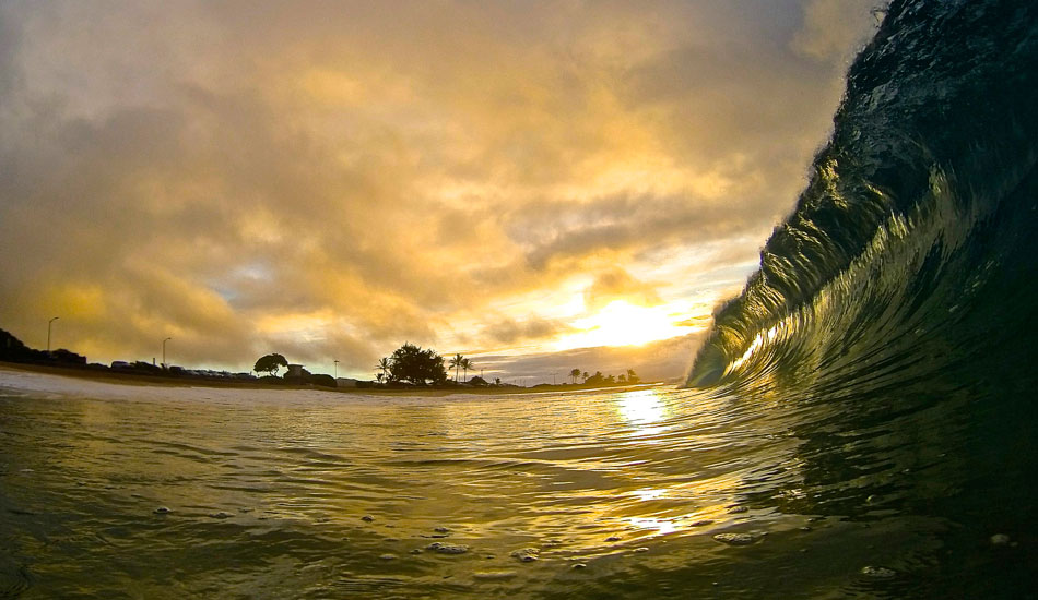 The biggest day that I’ve shot on the south shore. Solid 6-8 foot bombs and a nice sunrise. Photo: <a href=\"https://www.conorwavephoto.smugmug.com\">Conor Kennedy</a>