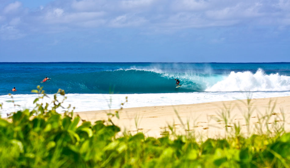 Who wouldn’t want it? Luke Shepardson, shacked. Photo: <a href=\"https://www.conorwavephoto.smugmug.com\">Conor Kennedy</a>