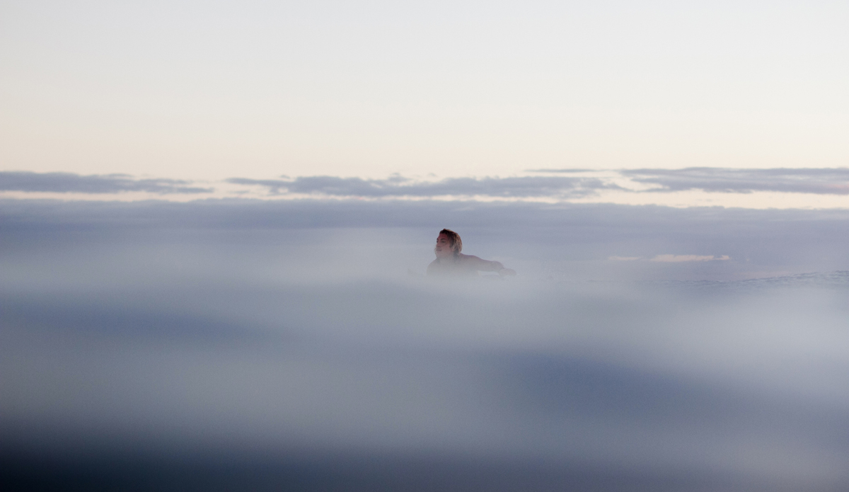 Pat. Early morning Cloudbreak. Photo: <a href=\"https://www.coreyfrank.com\">CoreyFrank.com</a>