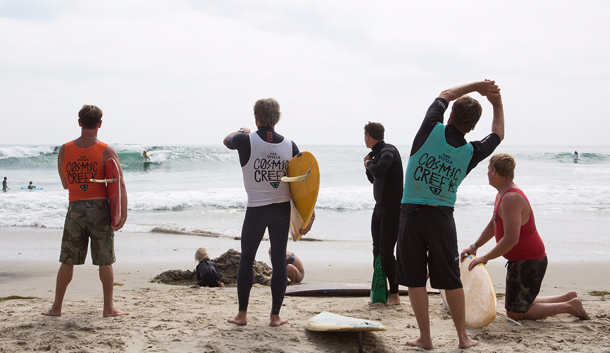 A few gents suiting up for battle. Photo: Kenny Hurtado