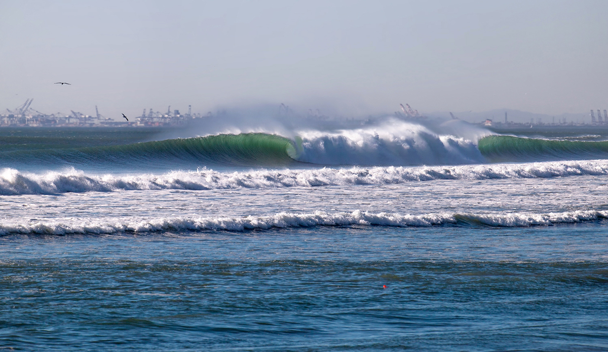 This was another one of those rare days. I had surfed all morning and was spent. I
grabbed my camera walked across the street and was greeted by empty perfection. Photo: <a href=\"https://craiglarsonimaging.com/\">Craig Larson</a>