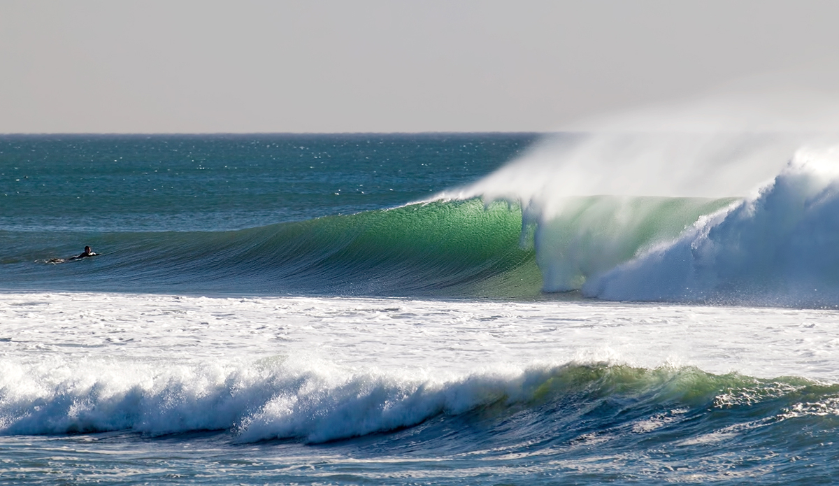 How many of us have been this guy paddling out? You just can\'t get back out fast
enough. Photo: <a href=\"https://craiglarsonimaging.com/\">Craig Larson</a>