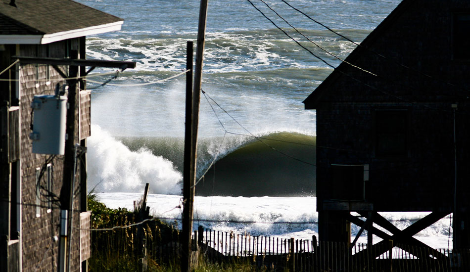 North Carolina has some absolutely amazing surf, just look at that drainer! Photo: <a href=\"http://reddawnproductions.net/\" target=_blank>Evan Conway</a>.