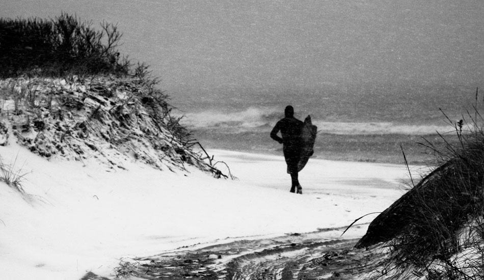 There are some people who surf in New York and then there are some people who surf New York. The 6 ml is just a prerequisite, but a burning passion is a requirement. Photo: <a href=\"https://reddawnproductions.net/\" target=_blank>Evan Conway</a>.