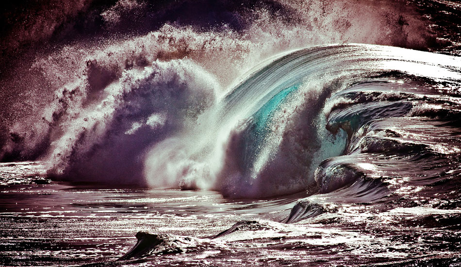 I love the raw power in this image. It was taken at Waimea the day after the Eddie in 2009. The shorebreak there is truly spectacular. Photo: <a href=\"https://reddawnproductions.net/\" target=_blank>Evan Conway</a>.