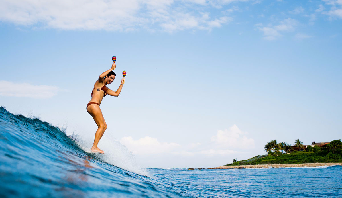 Kassia Meador shakes, rattles and rolls. Photo: Peterson