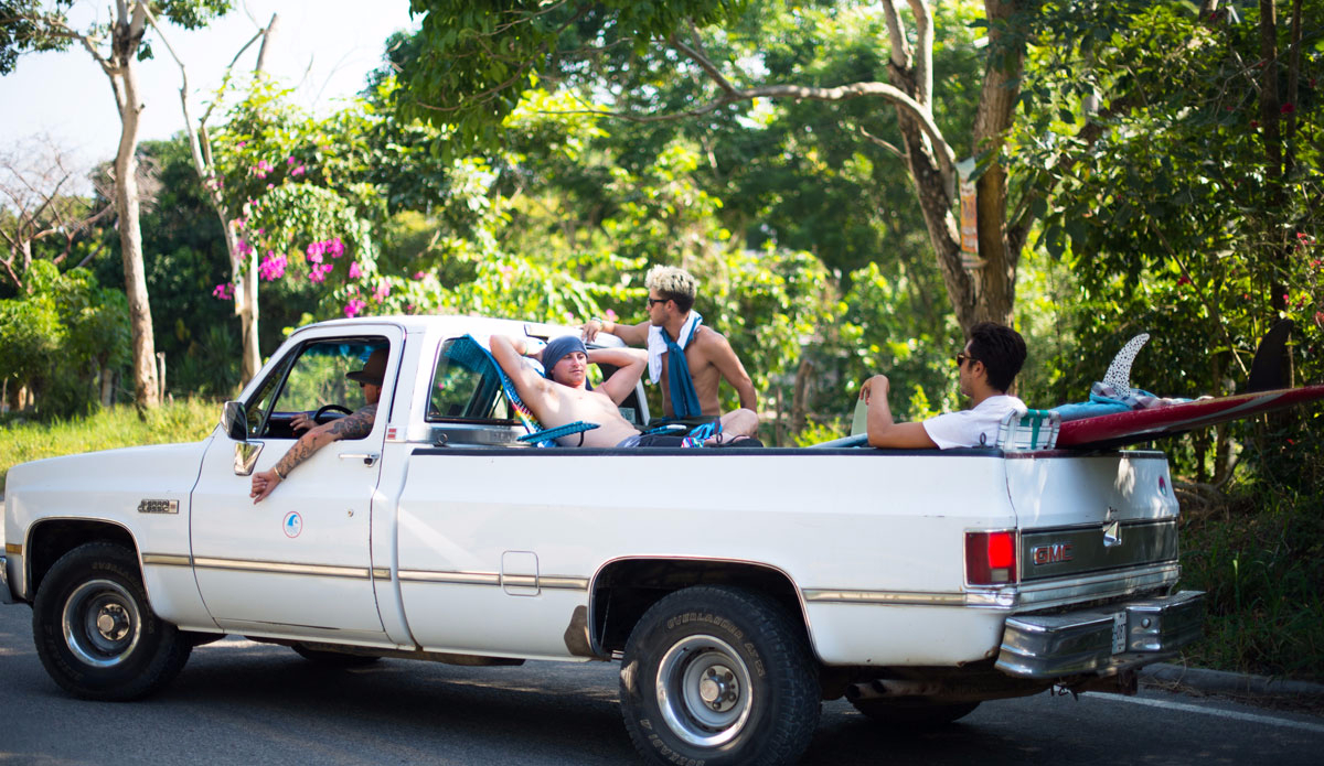 Load \'em up! Headed to the city. To Tequila. Yup, that\'s a place. Photo: Peterson