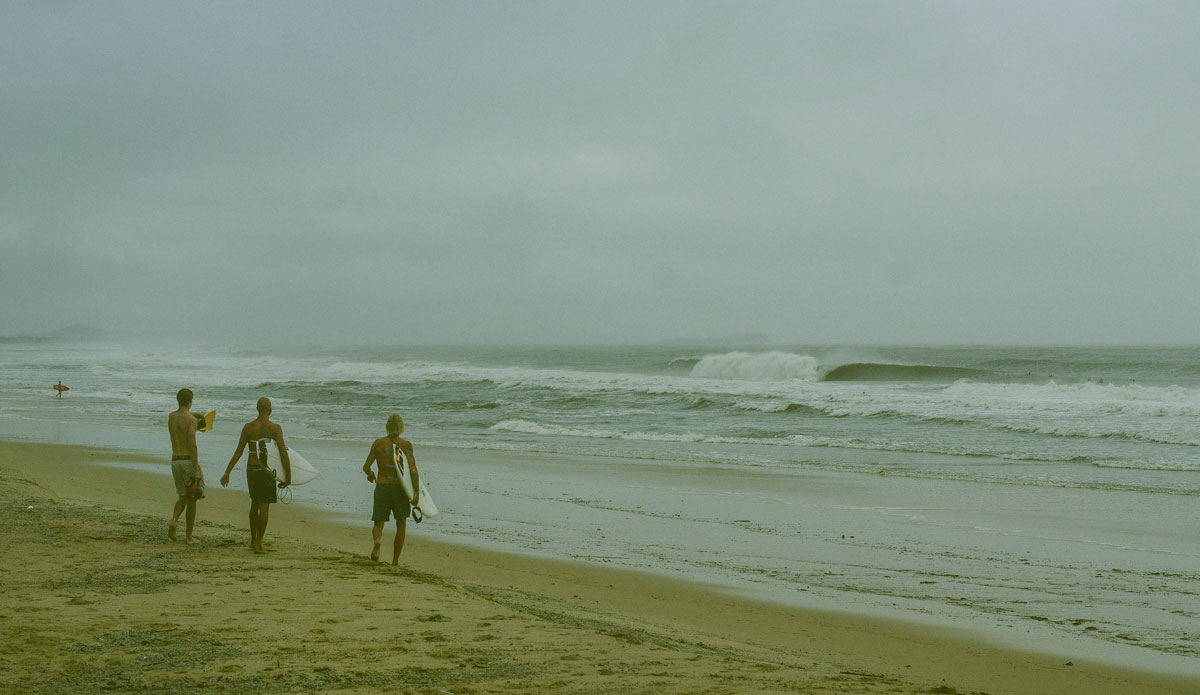 Over excited, Harry Elks and Dale Lovelock on the way out. Photo: <a href=\"https://www.instagram.com/rubbedthelamp\"> Warwick Gow</a>