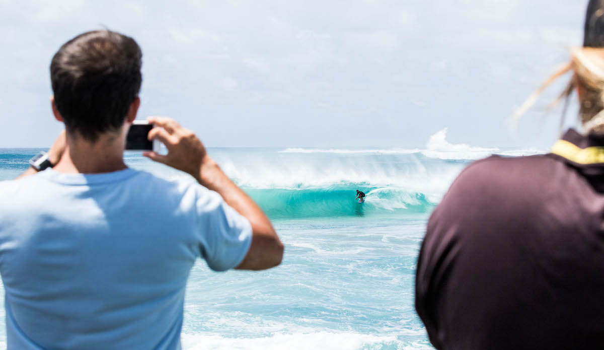 \"Gonna send this one to twelve of my mates and tell \'em to get their asses down here.\" Photo:<a href=\"https://www.instagram.com/brentonderooy/?hl=en\"> Brenton de Rooy</a>