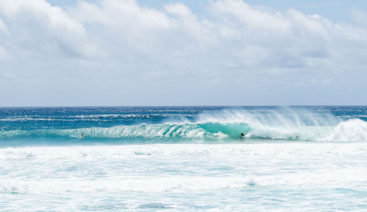 Unknown on his backhand. Photo:<a href=\"https://www.instagram.com/brentonderooy/?hl=en\"> Brenton de Rooy</a>