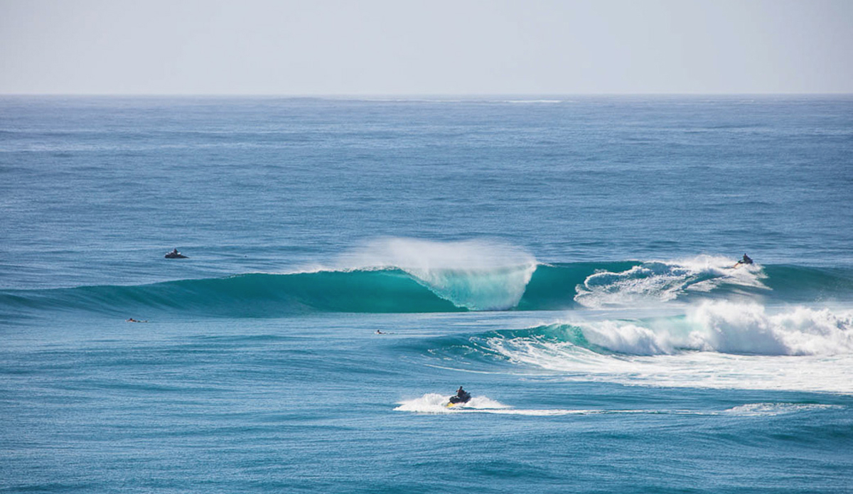 While most were surfing the Superbank, this was happening around the corner.