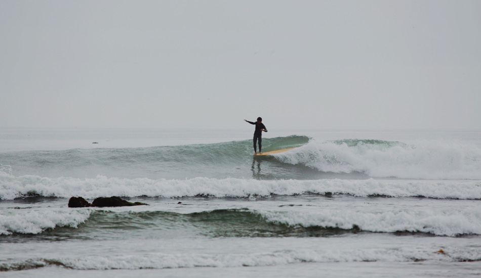 Walking the plank. Photo: Donnie Hedden