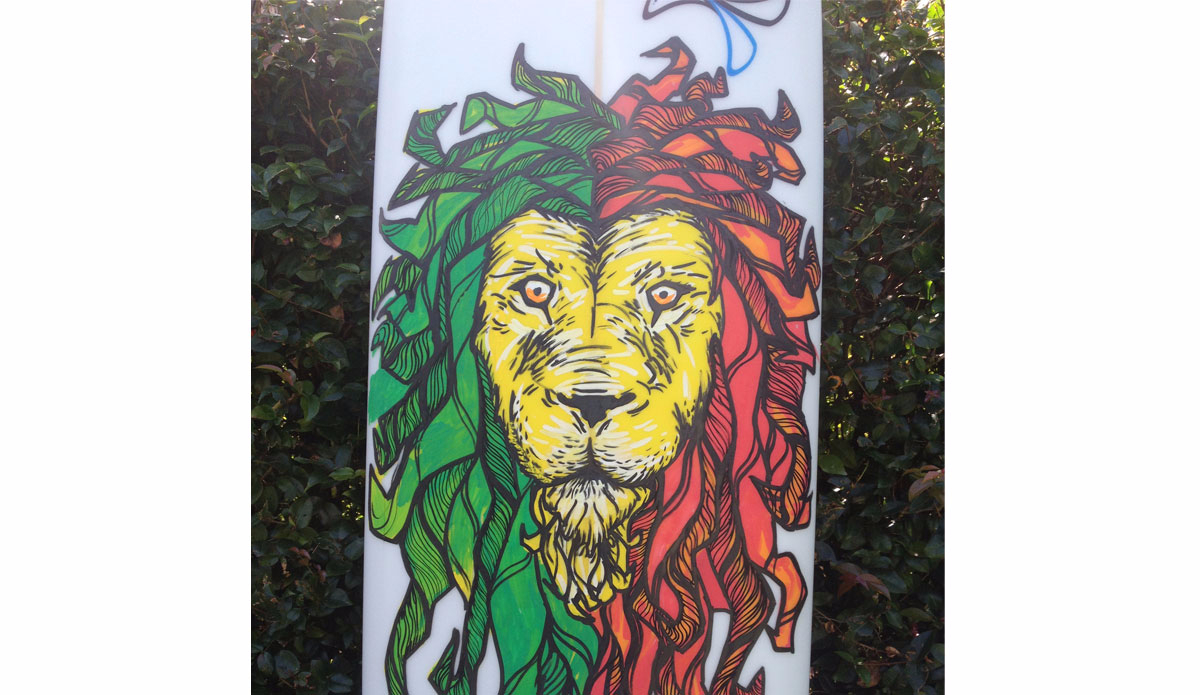 Rasta lion. Illustration: <a href=\"https://instagram.com/dcasted\">@Dcasted</a>