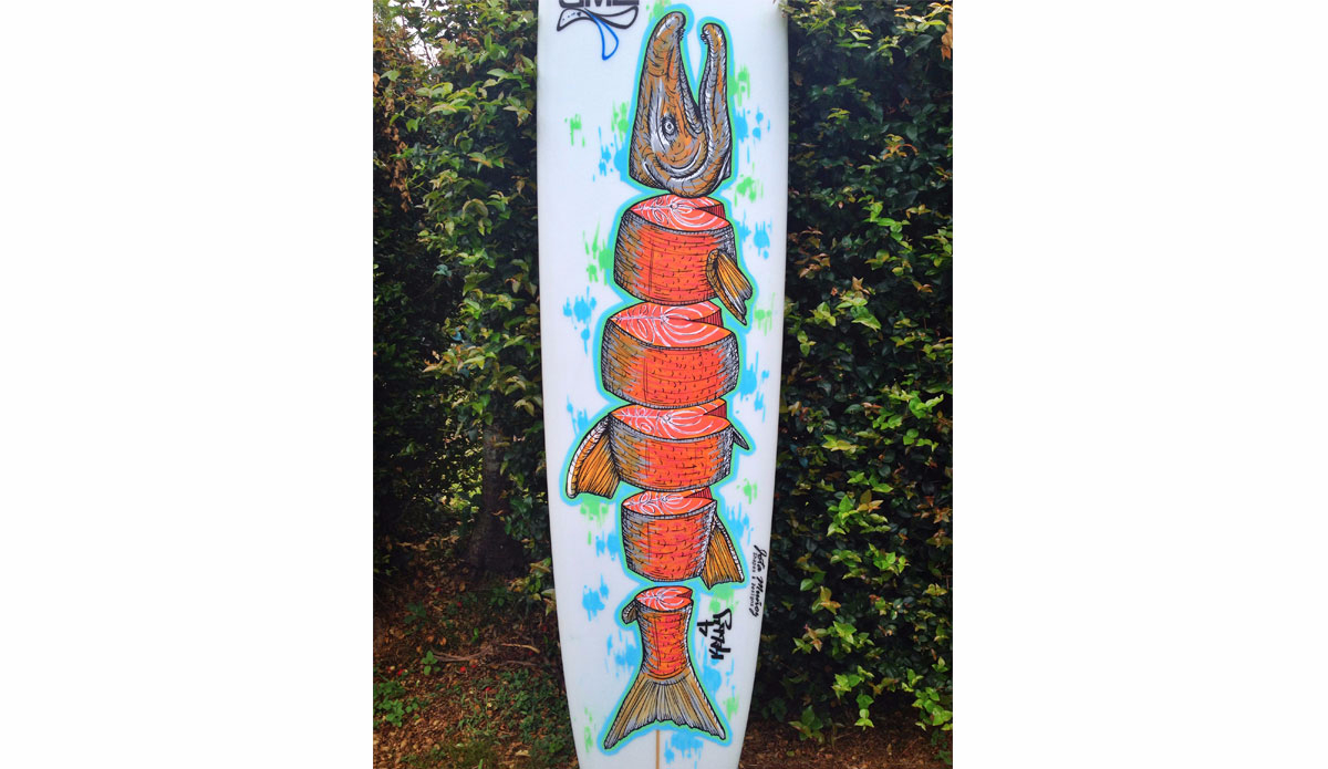 Salmon. Illustration: <a href=\"https://instagram.com/dcasted\">@Dcasted</a>