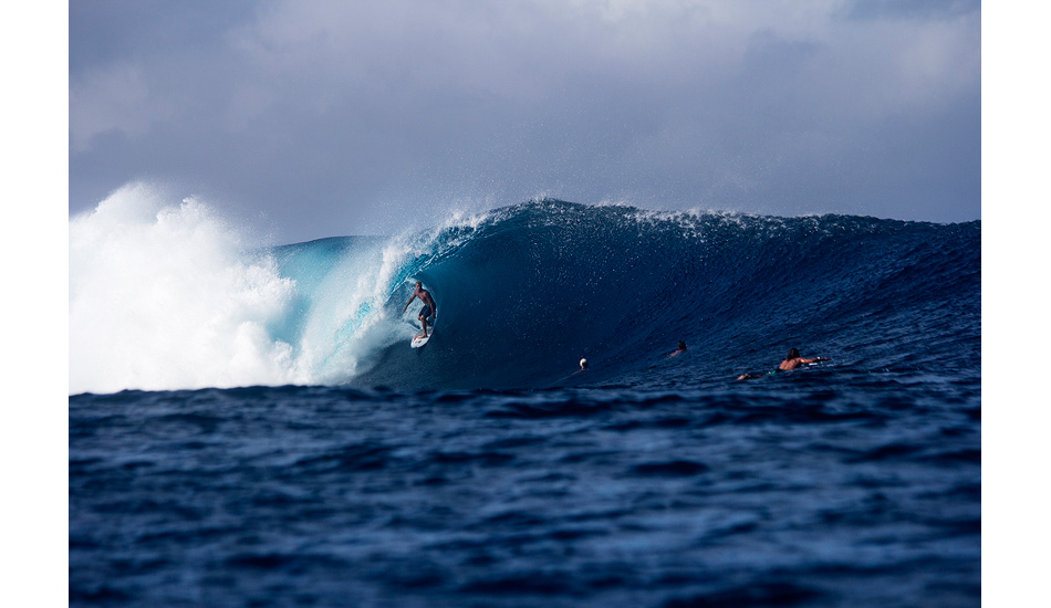 My shot of Mick Fanning\'s classic wave from when they were shooting \"Missing.\" Photo: <a href=\"https://www.davenilsenphotography.com/\">Dave Nilsen</a>