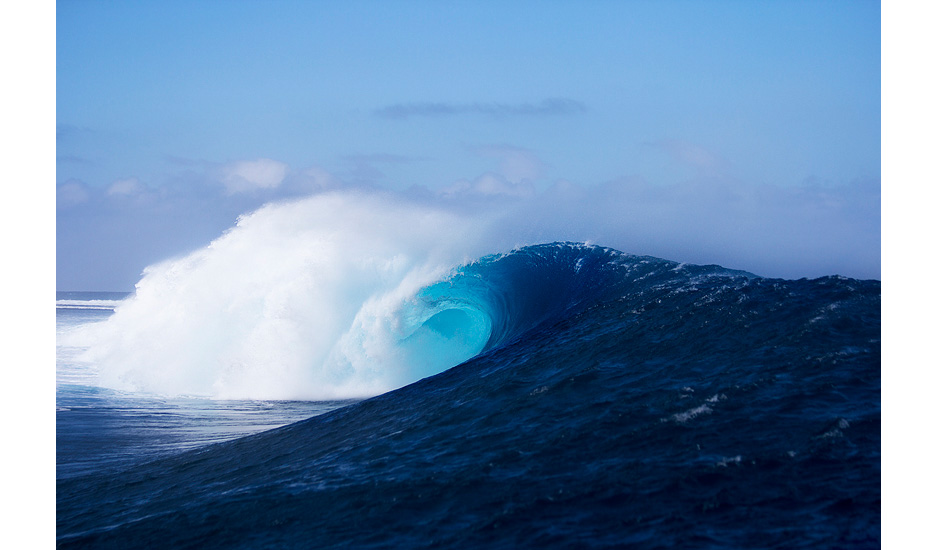 This was the day they shot Mick Fanning\'s \"Missing\" at Cloudbreak. This was one that went unridden. Photo: <a href=\"https://www.davenilsenphotography.com/\">Dave Nilsen</a>