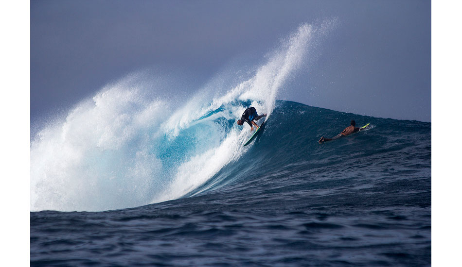Shane Dorian had so many good waves this day and made the best of every one. Photo: <a href=\"https://www.davenilsenphotography.com/\">Dave Nilsen</a>