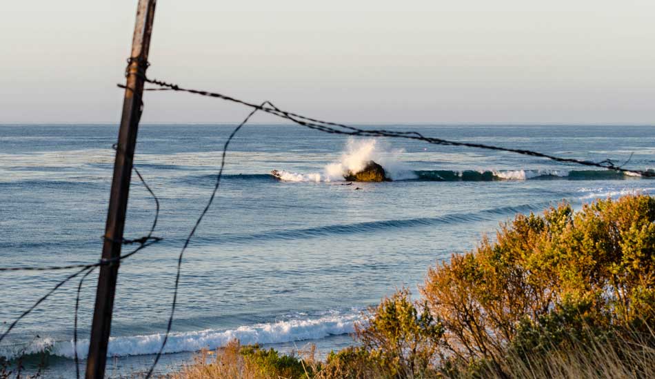 Explosions - Leo Carrillo has an interesting way of saying \'good morning\' to the passers by. Photo: David Zymkowitz