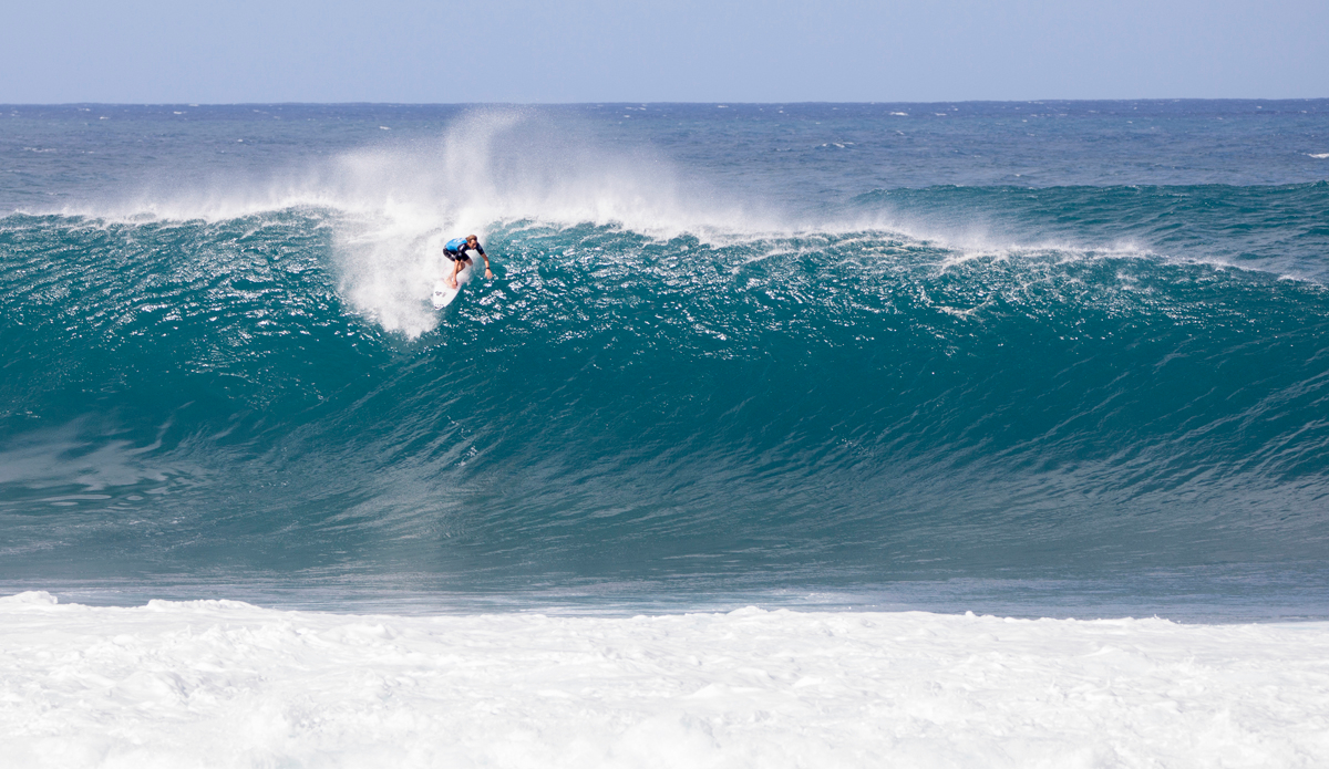 Kai Otton on the peak. Photo: Shannon Marie Quirk @shannonreporting