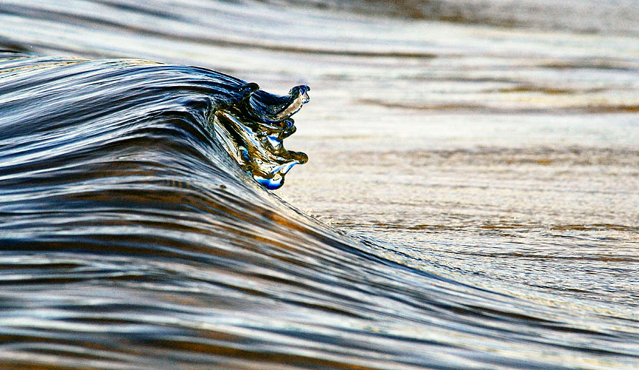 On many occasions, I find characters hidden within the waves. How cool is this dude? The joker jumping out of the wave. Photo: <a href=\"https://www.debmwaveart.webs.com/\" target=_blank>Deb Morris</a>.